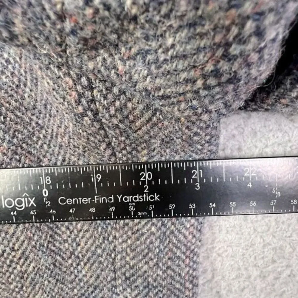 PENDLETON MENS TWEED BLAZER BLUE GRAY SIZE 42
